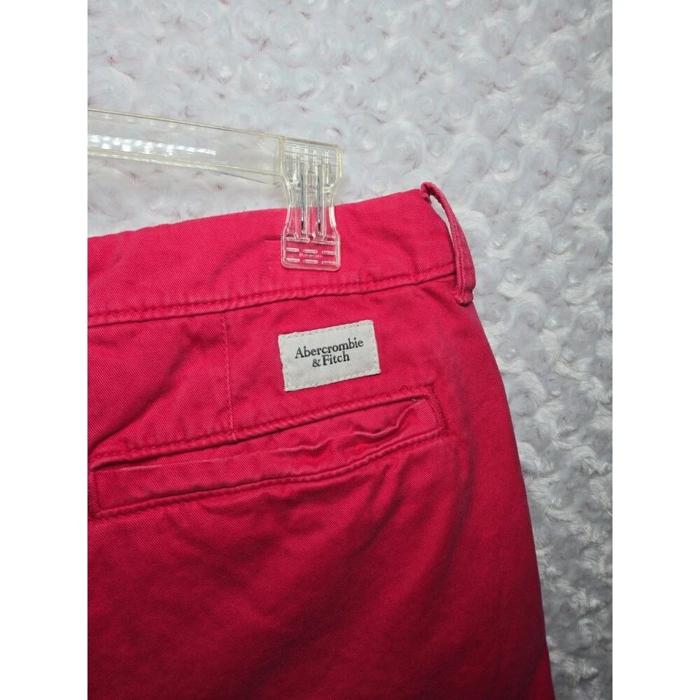 Abercrombie And Fitch Pink Mens Shorts Size 34